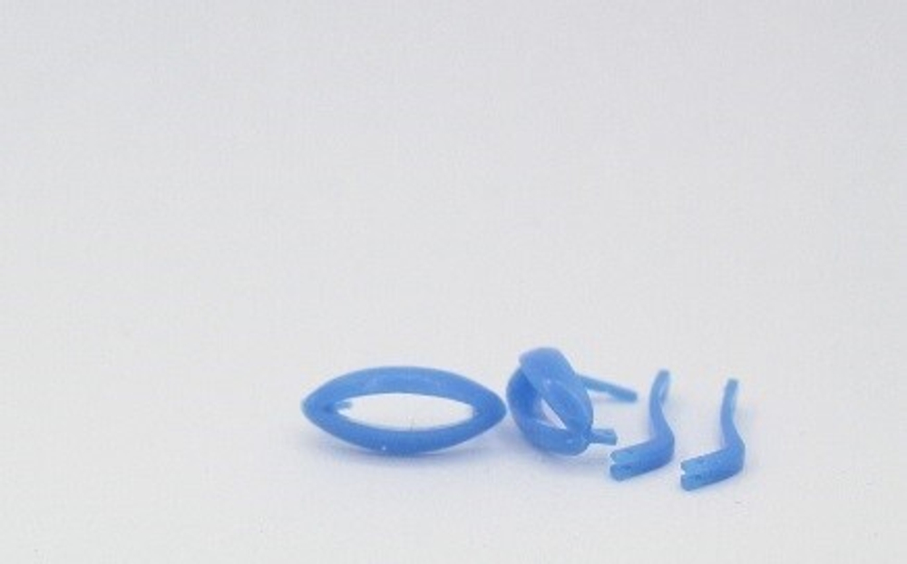 Восковка серьги (без вставок., 4 детали)