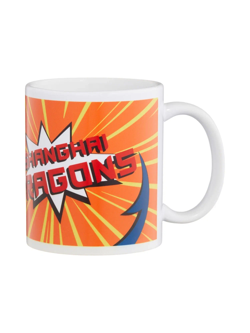 Кружка керамическая с логотипом ХК "Шанхайские Драконы"
