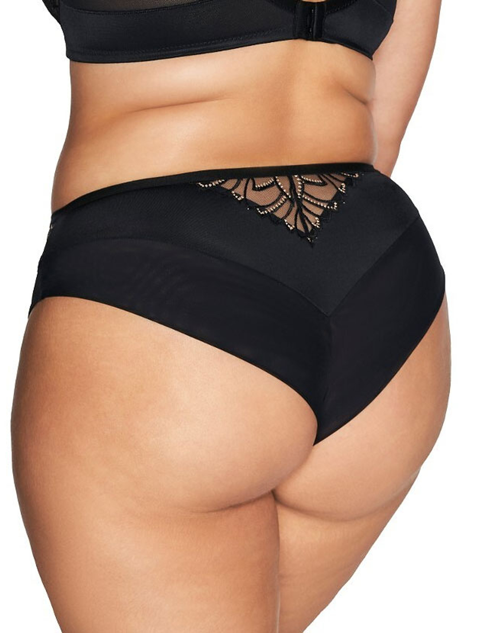 Трусы бразилиана Ava MIRAY 2114 brazilian Black