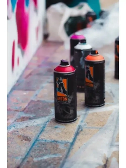 Аэрозольная краска Arton Fluor Line Флуоресцентный зелёный 520 мл