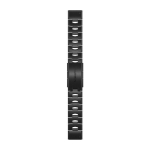 Ремешок Garmin QuickFit 22 мм из титана с вентиляцией и ремешком с покрытием DLC Carbon Grey 010-12863-09