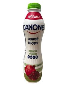 ЙОГУРТ ПИТЬЕВОЙ ГРАНАТ 670ГР DANONE