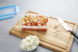 Контейнер для еды прямоугольный 0.80.8 л Tefal MasterSeal пластик K3021812