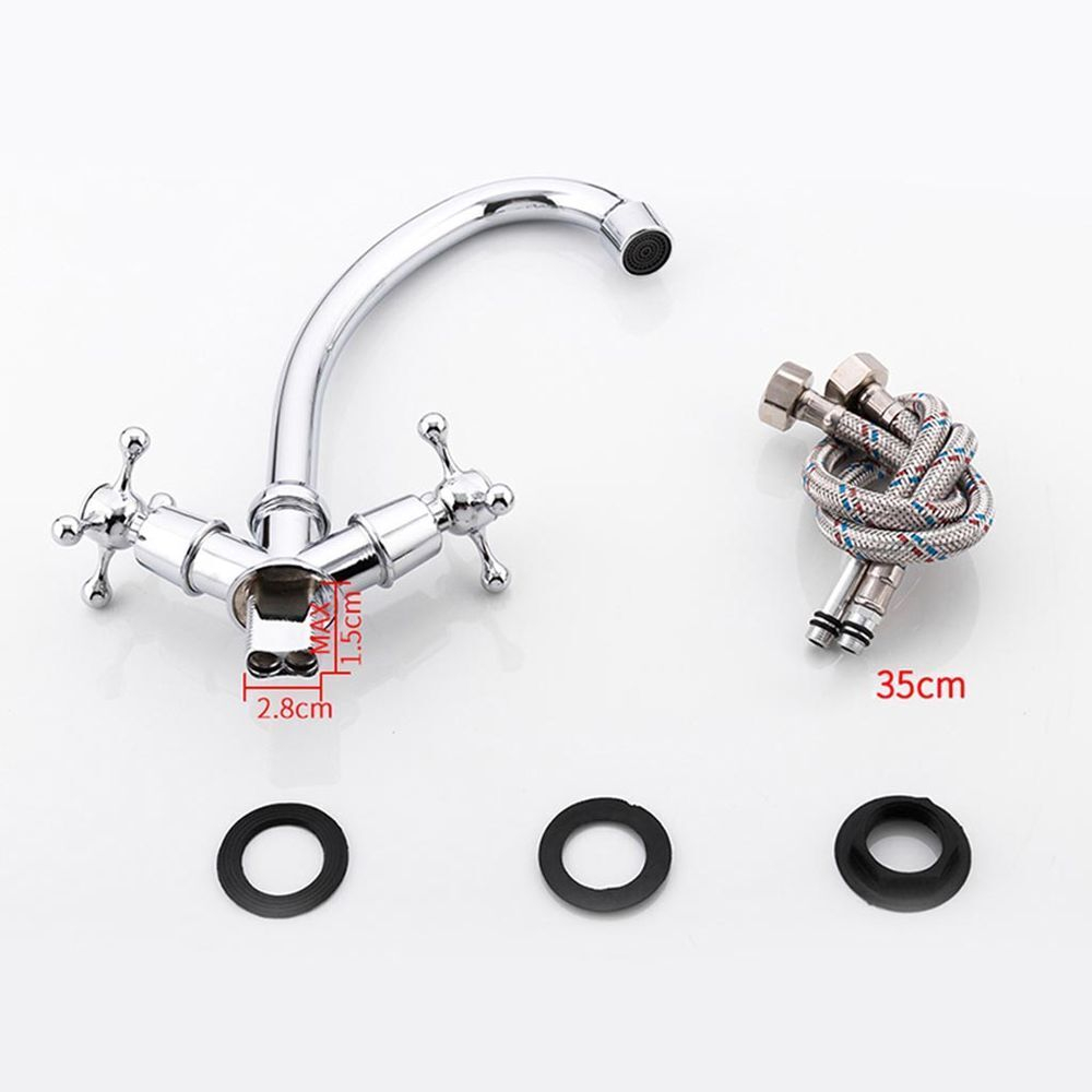 Смеситель для кухни, Frud, с кран-буксой, хром, R40108