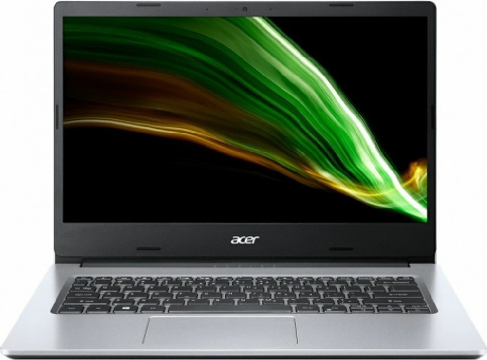 Ноутбук ACER A114-33-P7VD (NX.A7VER.00A) 14"HD/Pen N6000 Quad/8Gb/128Gb SSD/Intel UHD/DOS серебристый