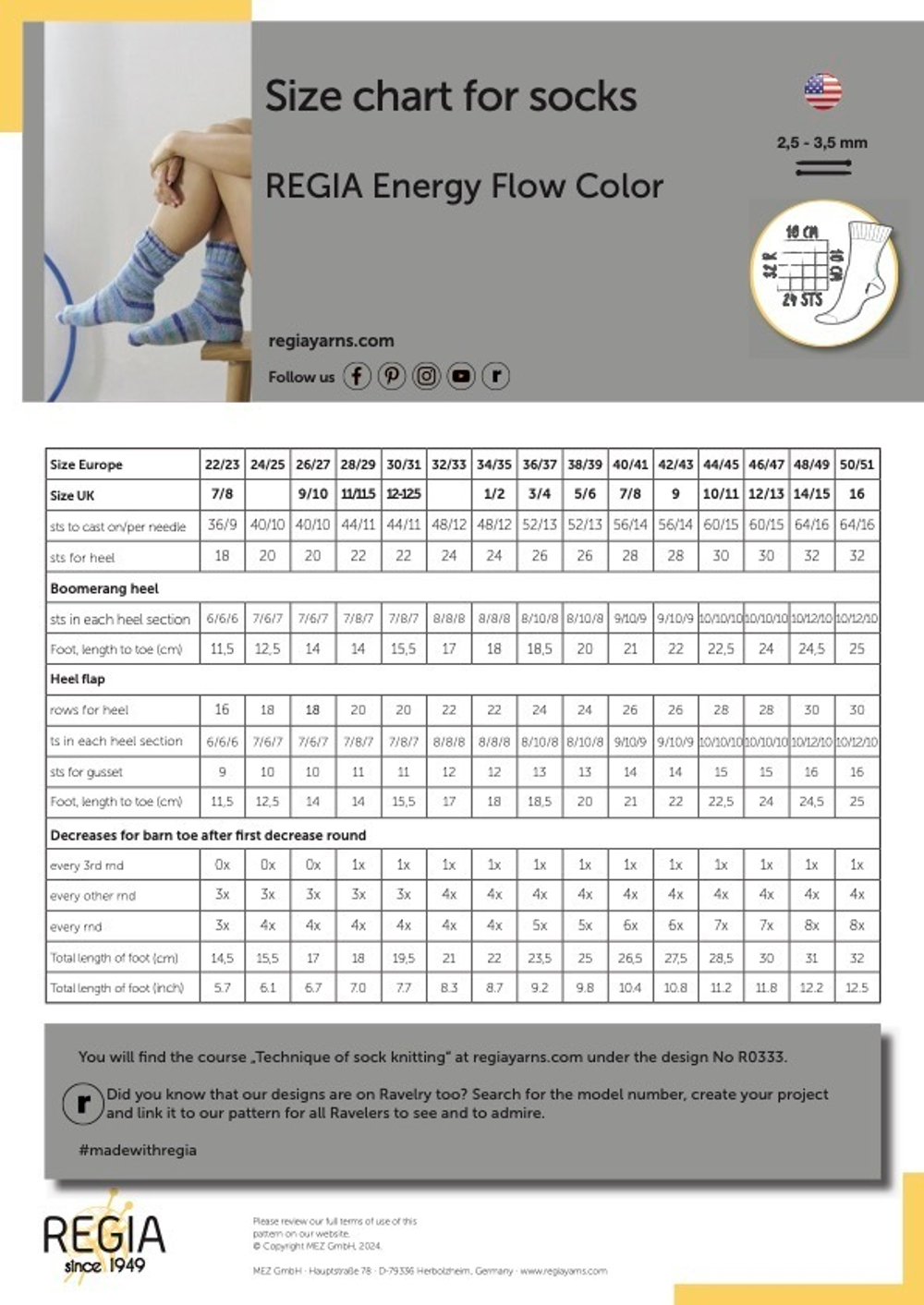 Пряжа Energy Flow Color (00185/Медитация) 300м/100 гр