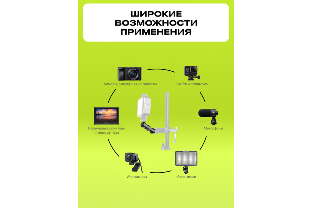 Держатель аксессуаров Raylab RL-GAB1 универсальный