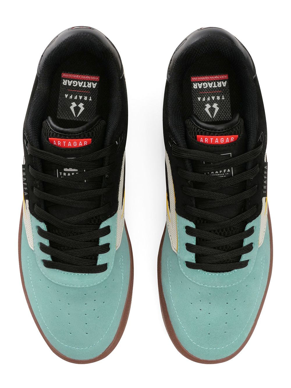 Купить Кеды для катания Traffa Artagar low голубые/черные Кеды для катания Traffa Artagar low голубые/черные