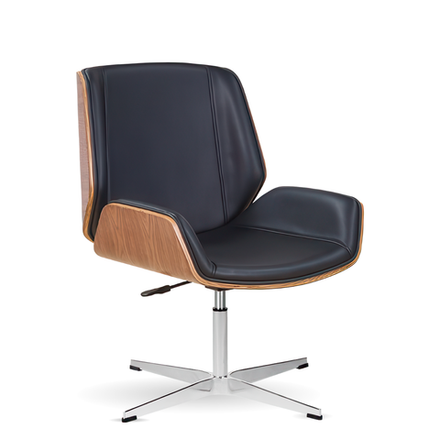 Кресло офисное 2388B-1 582045 Black color LEATHER