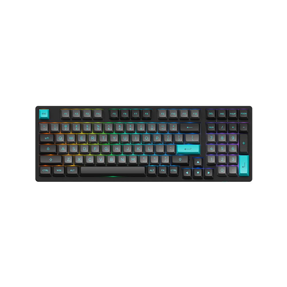 Игровая клавиатура AKKO 3098N (Blue&White/RGB/Hot-Swap/3 Modes, TTC Honey Switch)