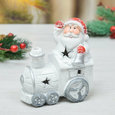 Сувенир новогодний с подсветкой "Дед Мороз" 11*5*12см, батарейки в комплекте