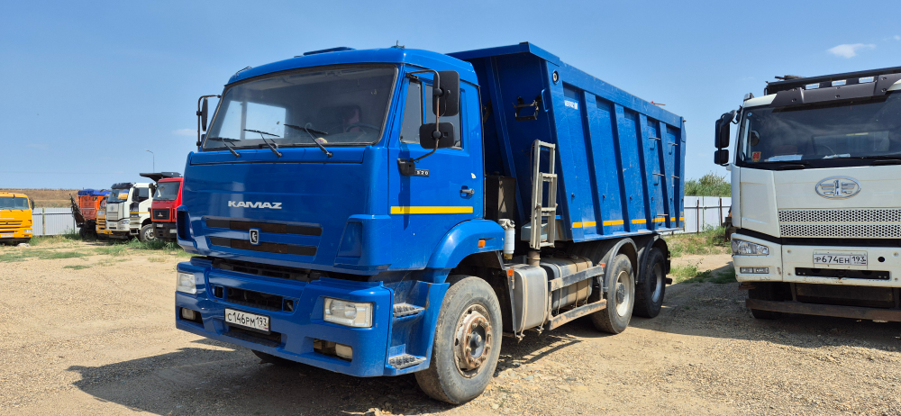 КамАЗ 6520 6x4 Самосвал 6520-53 (Дизельный, 11,8 л, 400 л.с., МТ)