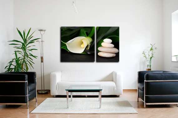 Модульная картина "Камушки"