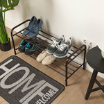 Полка для обуви, мет-л, 2 секц, 80х33х36 см, медный антик, Nika, ЭТК2/А