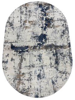 Ковер Regnum 37379A Blue/L.Grey Овал