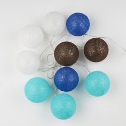 ULD-S0135-010-STB-2AA WARM WHITE IP20 TANGLES-2 Гирлянда светодиодная Клубки-2. на батарейках 2AA не в-к. 1.35м. 10 светодиодов. Теплый белый свет. Провод прозрачный. TM Uniel