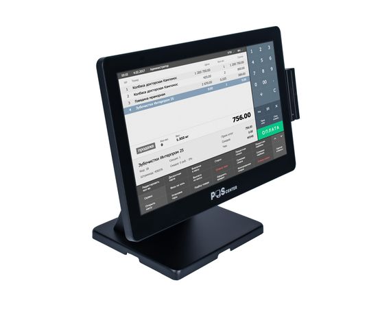 Сенсорный моноблок POScenter Atlas (15.6&quot;, PCAP, i3-4030U, RAM 4Gb, SSD mSATA 128Gb, MSR) с Windows