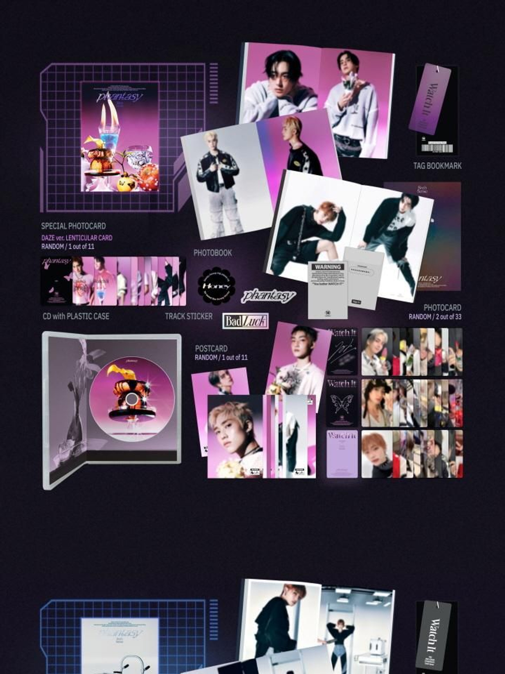 Альбом THE BOYZ - PHANTASY : PT.2 SIXTH SENSE 2nd Album RANDOM Version