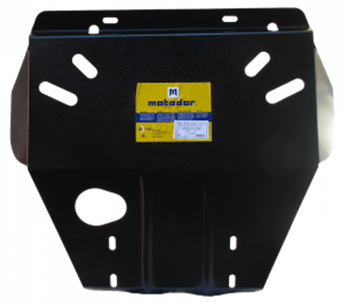 Защита картера Двигателя, КПП. 2 мм, Сталь. для Hyundai H-1/Starex/Grand Starex 1997-2004, Hyundai H-1/Starex/Grand Starex 2004-2007 MOTODOR.00921