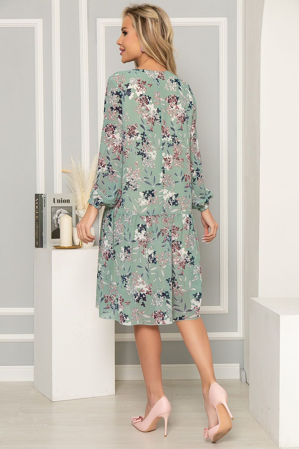 Платье "Клара" (олива) П4933 LT Collection (Акция)