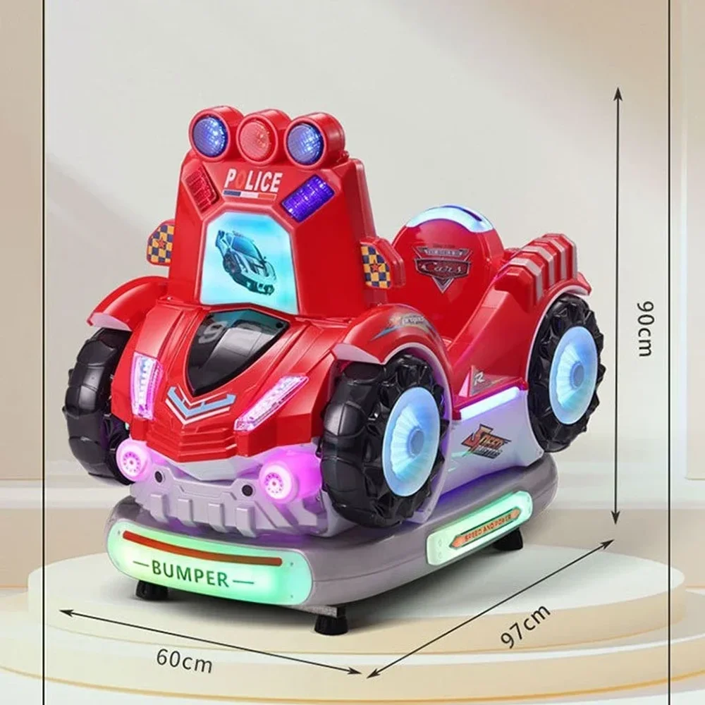 Аттракцион качалка с играми и мыльными пузырями «Патруль»