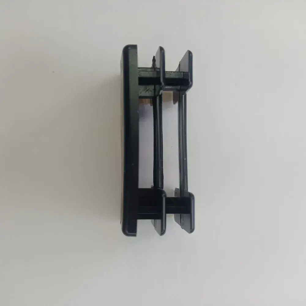 Заглушка для профильной трубы 25х50мм, цвет ЧЕРНЫЙ, 10шт