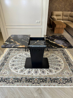 Кухонный стол "Тор", золотой мрамор