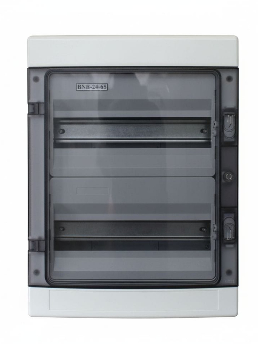 Щит распределительный 2 ряда навесной пластиковый 24 модуля IP65