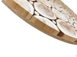 Панно из можжевельника круглое D-50 см