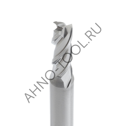 Фреза твердосплавная   4мм (L=50, l=12, хв=4) Z3 45° по алюминию и цвет.металлам BRAL-3E-D4.0 AHNO