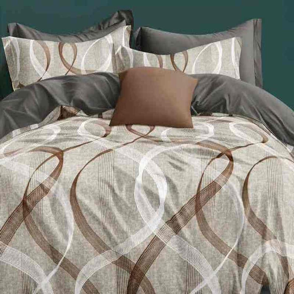 Комплект постельного белья "АВТ. 735", сатин, 100% хлопок, Россия. Пододеяльник на молнии!!! Комплект постельного белья "АВТ. 735", сатин, 100% хлопок, Россия. Пододеяльник на молнии!!!