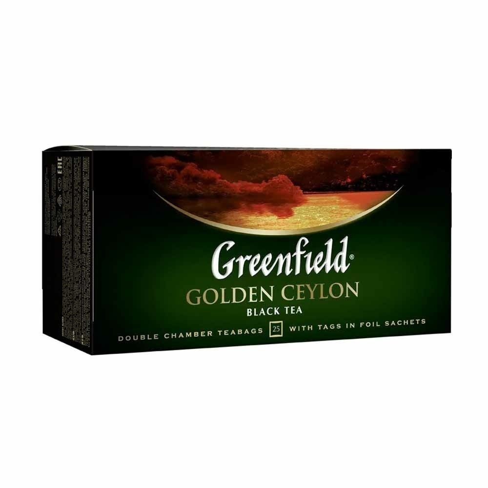 Чай Черный Greenfield Golden Ceylon 25 Пакетиков