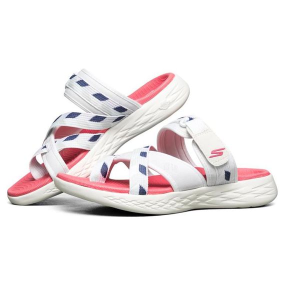 Skechers On-The-Go 600 'White Blue Pink'