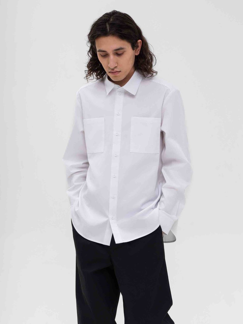 Рубашка FOS Мужская Белая