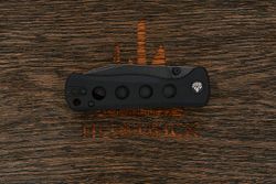 Нож складной QSP Canary Folder, клинок 72мм, сталь Sandvik 14C28N BW, рукоять G10 чёрный