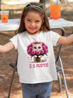 Футболка для дочки, подарок на 8 марта