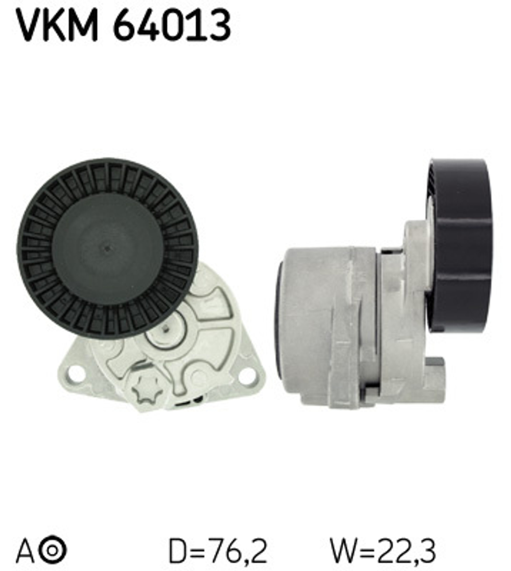SKF - VKM64013-SKF - Belt Tensioner, V-ribbed belt - Povrat artikla narucenog iz Njemacke nije moguc.