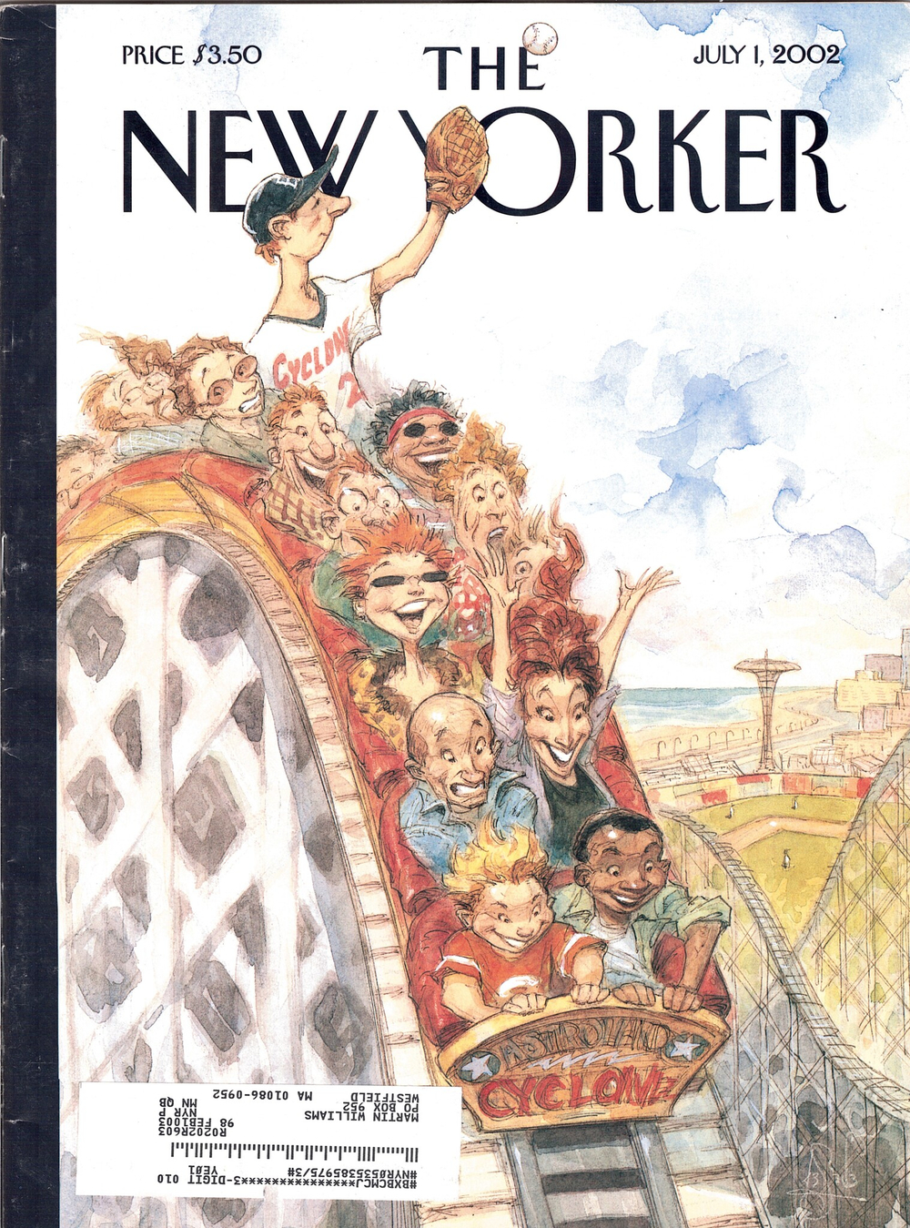 Журнал The New Yorker 01-07-2002