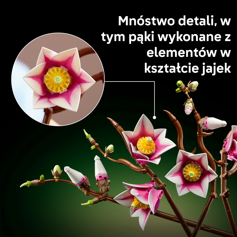 LEGO Botanicals - Веточки магнолии 11510