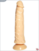 Фаллоимитатор с присоской 19,5 (Цвет: телесный)