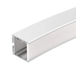 Профиль SL-ARC-3535-D320-N90 WHITE (260мм, дуга 1 из 4) (Arlight, Алюминий) 039591