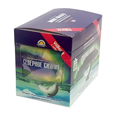 Витаминный напиток Северное сияние 25 г. Коробка 20шт*25г