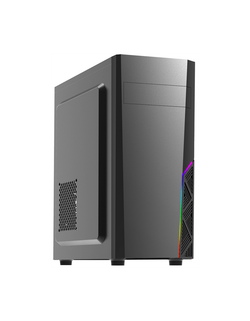 Корпус ZALMAN T8, ATX, BLACK, 1x5.25", 2x3.5", 2x2.5", 2xUSB2.0, 1xUSB3.0, REAR 1x120mm