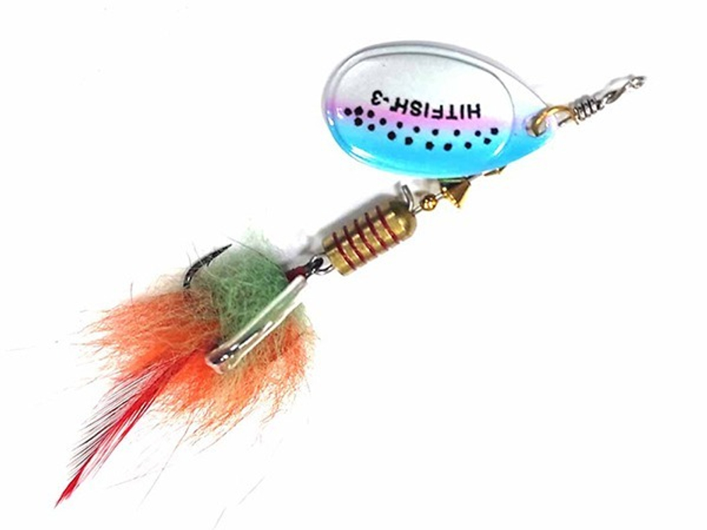 Вращающаяся блесна HitFish Palia (45мм, 6гр)