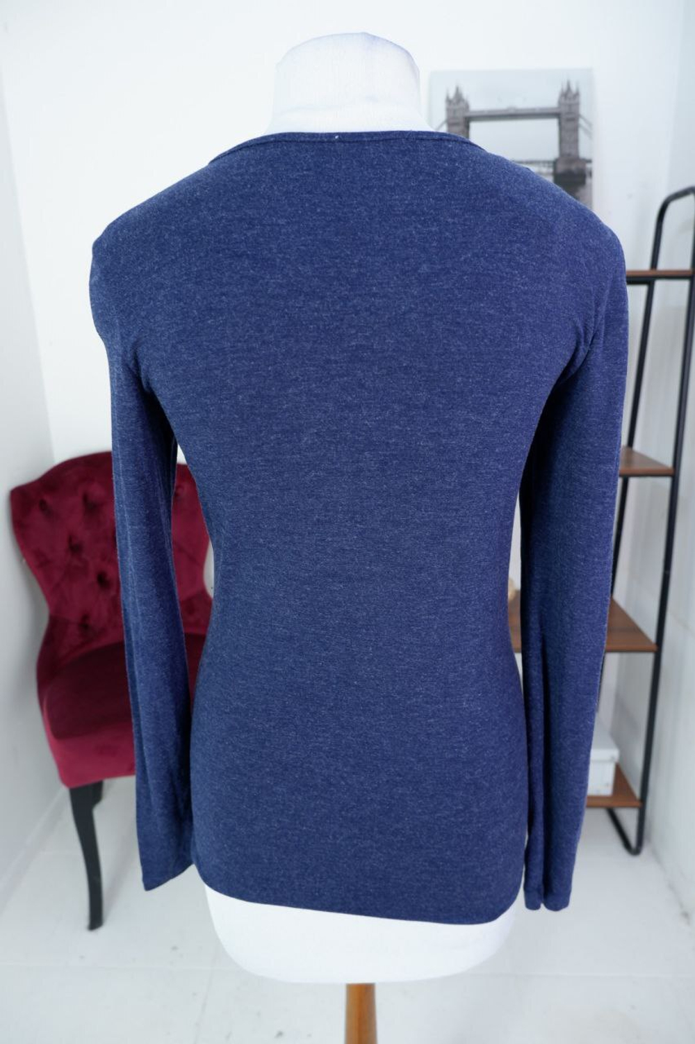 Кардиган ажурный в глубоком оттенке 44 размер