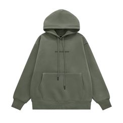 Худи SHADOW Center Logo, хаки, утеп.