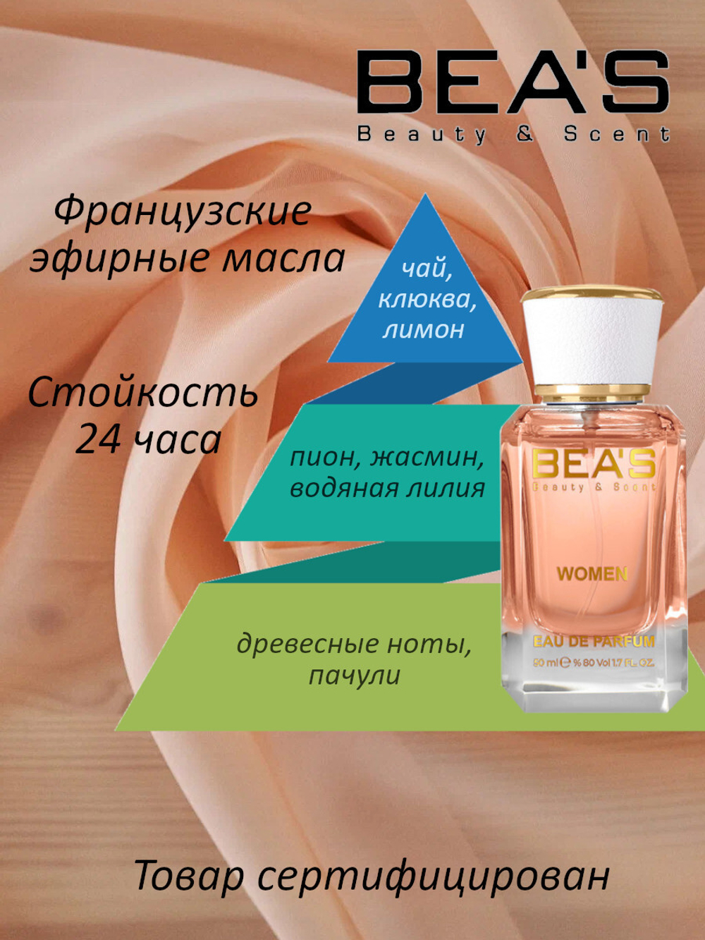 BEA'S W510 Ange ou Demon (Ангелы и Демоны Секрет) 50мл