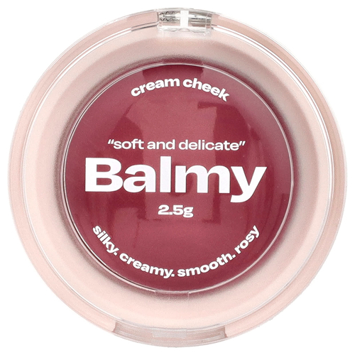 alternativestereo, Balmy Cream, крем для щек, № 6, сливовый джем, 2,5 г (0,08 унции)