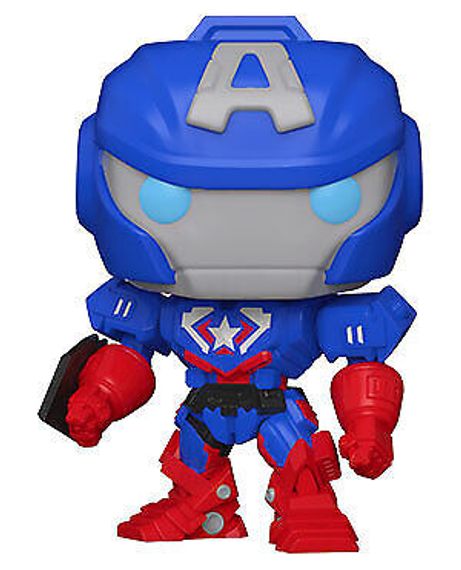 Funko Pop! Marvel: Marvel Mech- Cap. America