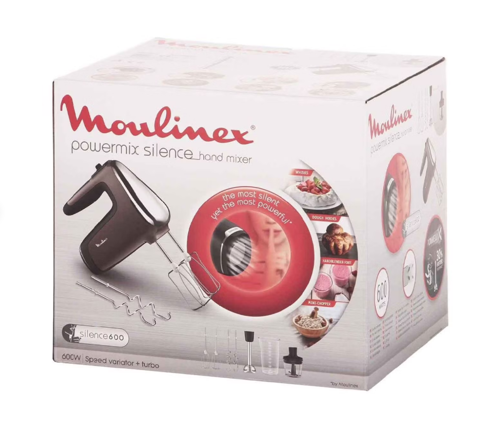 Миксер ручной Moulinex Powermix Silence HM653910 (q)
